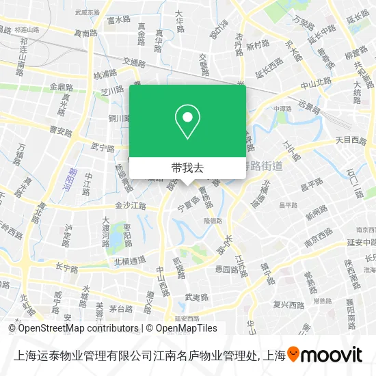 上海运泰物业管理有限公司江南名庐物业管理处地图