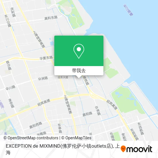 EXCEPTION de MIXMIND(佛罗伦萨小镇outlets店)地图