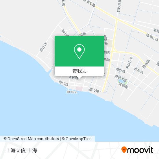 上海立信地图