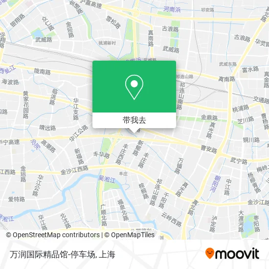 万润国际精品馆-停车场地图