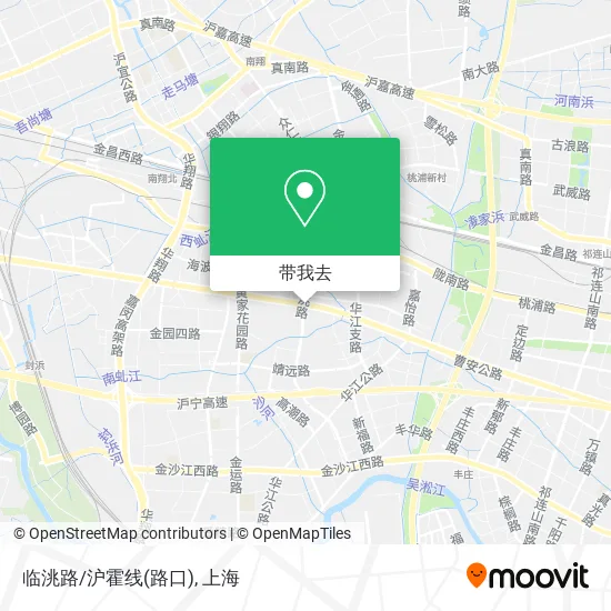 临洮路/沪霍线(路口)地图