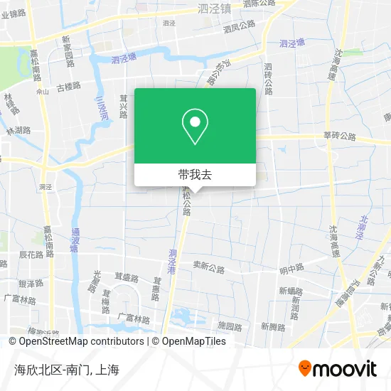 海欣北区-南门地图