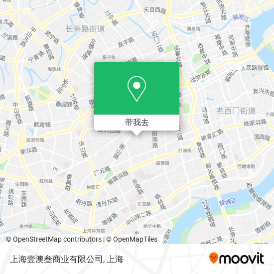 上海壹澳叁商业有限公司地图