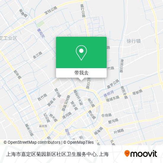 上海市嘉定区菊园新区社区卫生服务中心地图