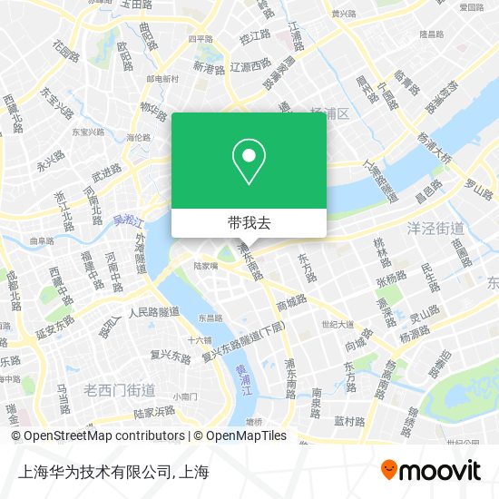 上海华为技术有限公司地图