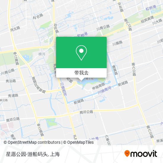 星愿公园-游船码头地图