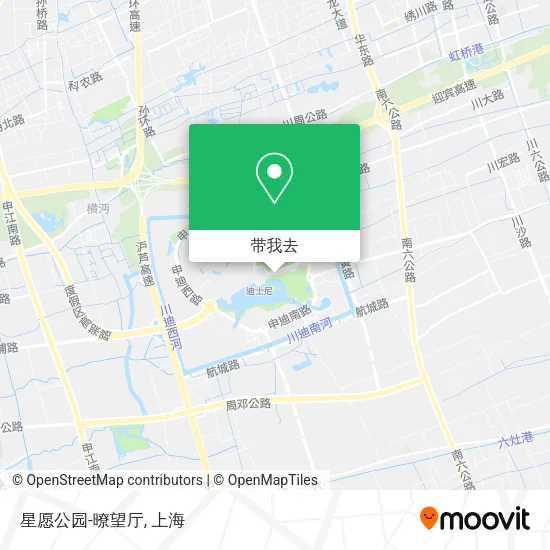 星愿公园-暸望厅地图