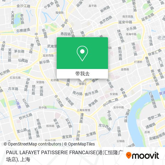 PAUL LAFAYET PATISSERIE FRANCAISE(港汇恒隆广场店)地图