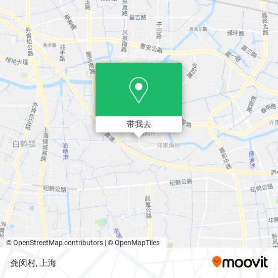 龚闵村地图