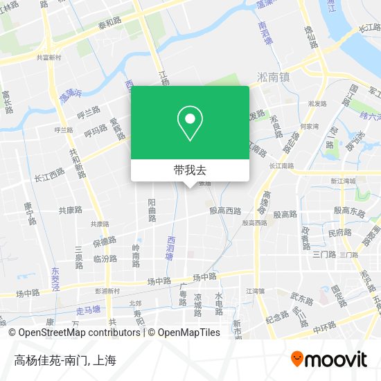 高杨佳苑-南门地图
