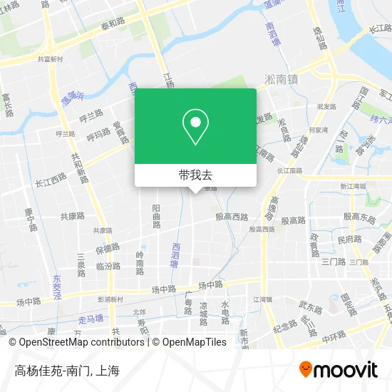 高杨佳苑-南门地图