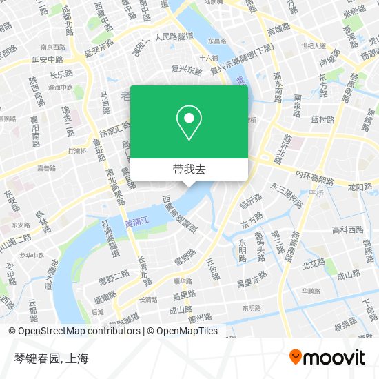 琴键春园地图