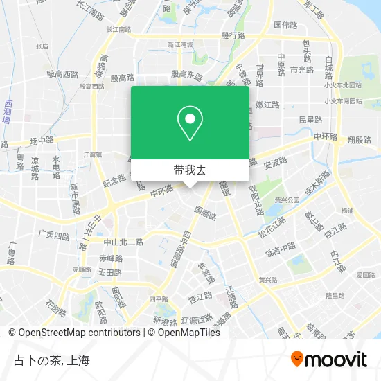 占卜の茶地图