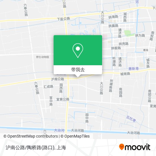 沪南公路/陶桥路(路口)地图