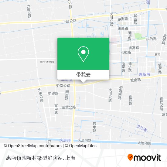 惠南镇陶桥村微型消防站地图