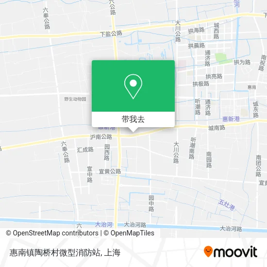 惠南镇陶桥村微型消防站地图
