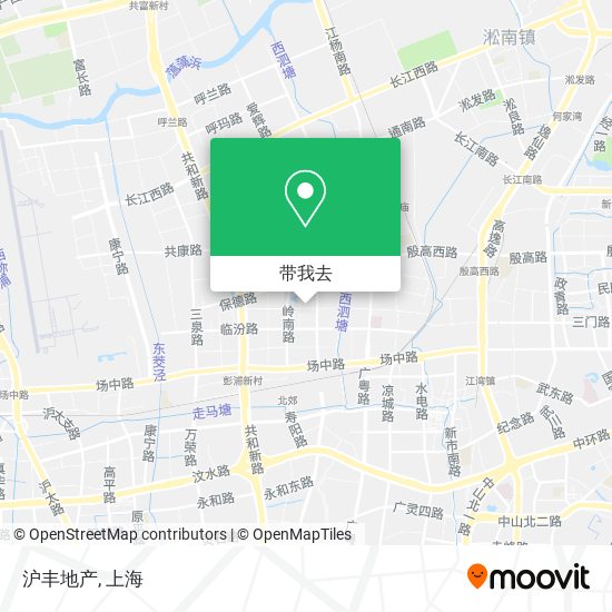 沪丰地产地图