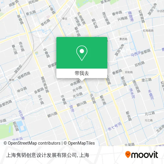 上海隽韬创意设计发展有限公司地图