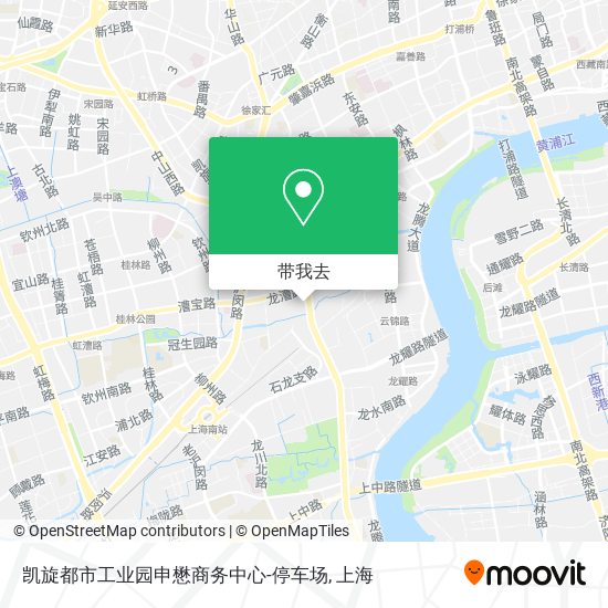 凯旋都市工业园申懋商务中心-停车场地图