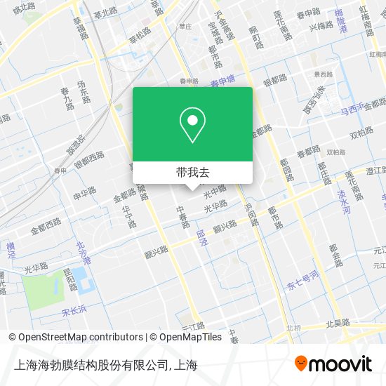 上海海勃膜结构股份有限公司地图