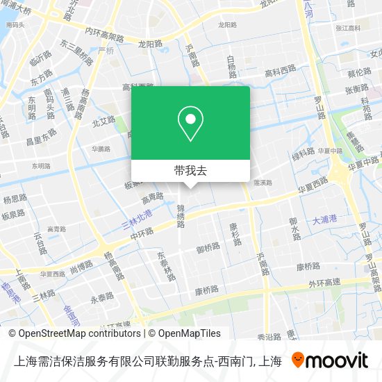 上海需洁保洁服务有限公司联勤服务点-西南门地图