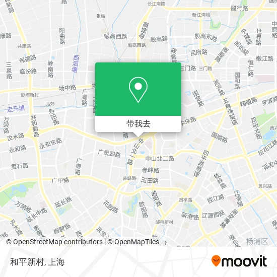 和平新村地图