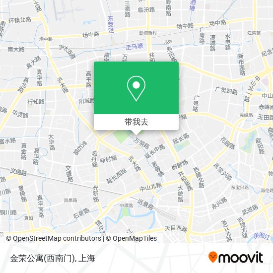 金荣公寓(西南门)地图