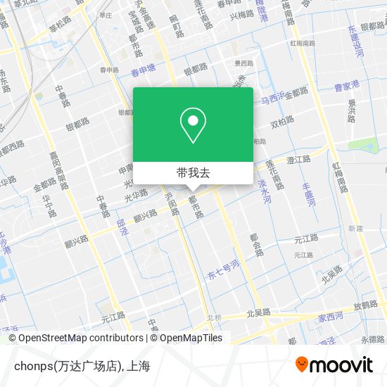 chonps(万达广场店)地图