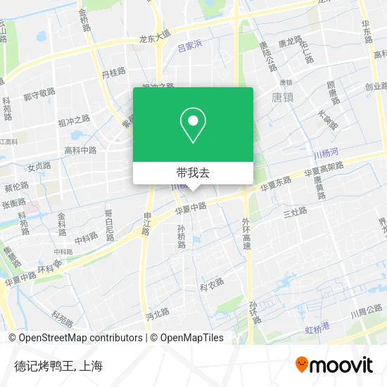 德记烤鸭王地图