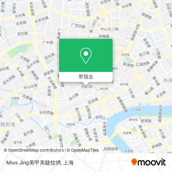 Miss Jing美甲美睫纹绣地图