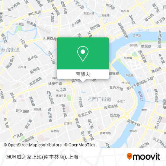施坦威之家上海(南丰荟店)地图