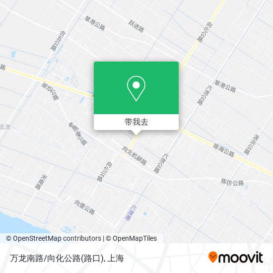 万龙南路/向化公路(路口)地图