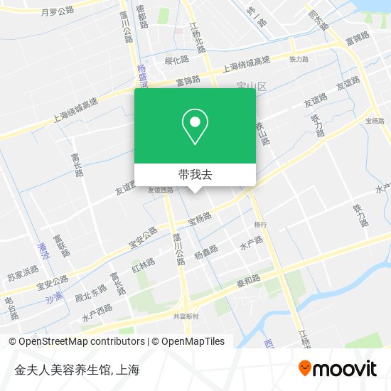 金夫人美容养生馆地图