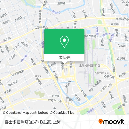 喜士多便利店(虹桥枢纽店)地图