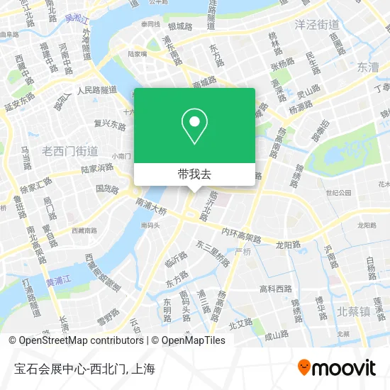 宝石会展中心-西北门地图
