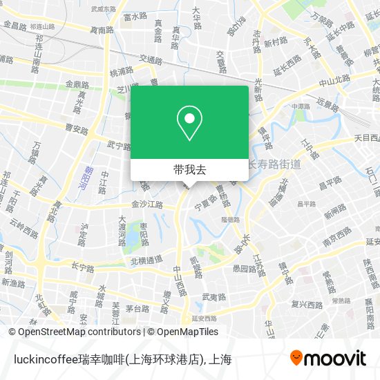 luckincoffee瑞幸咖啡(上海环球港店)地图