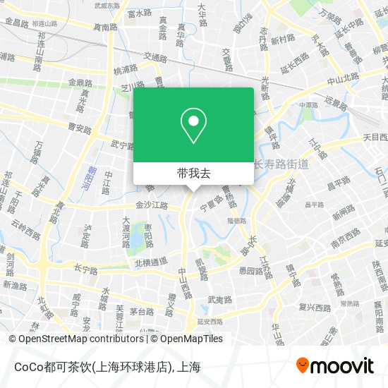 CoCo都可茶饮(上海环球港店)地图