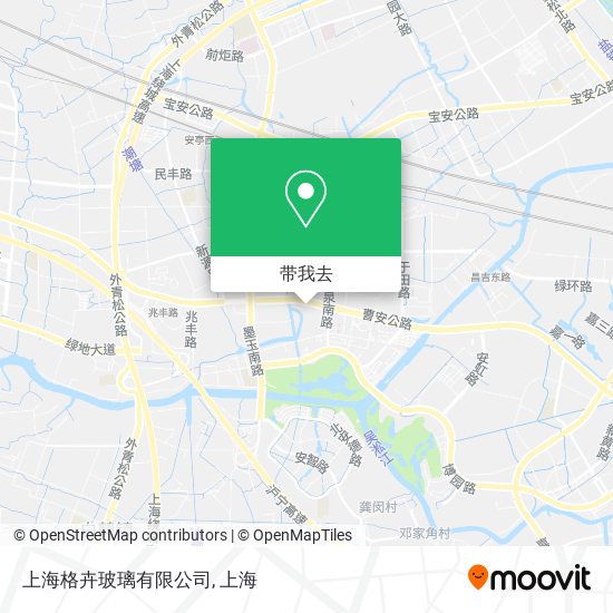 上海格卉玻璃有限公司地图