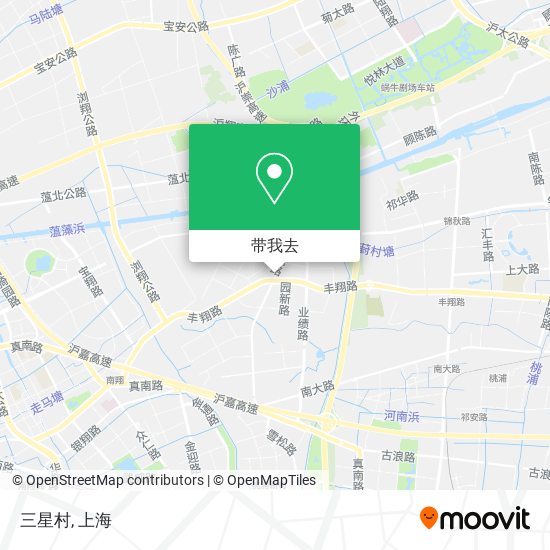 三星村地图