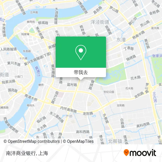 南洋商业银行地图