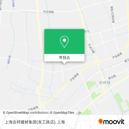 上海吉祥建材集团(发工路店)地图