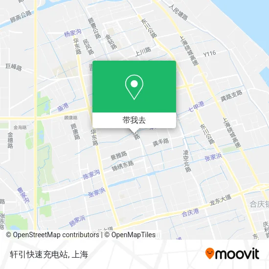 轩引快速充电站地图