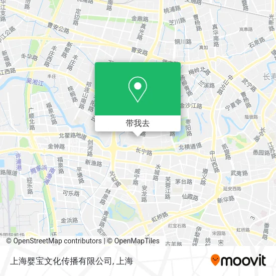 上海婴宝文化传播有限公司地图