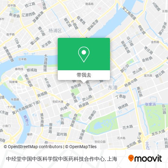 中经堂中国中医科学院中医药科技合作中心地图