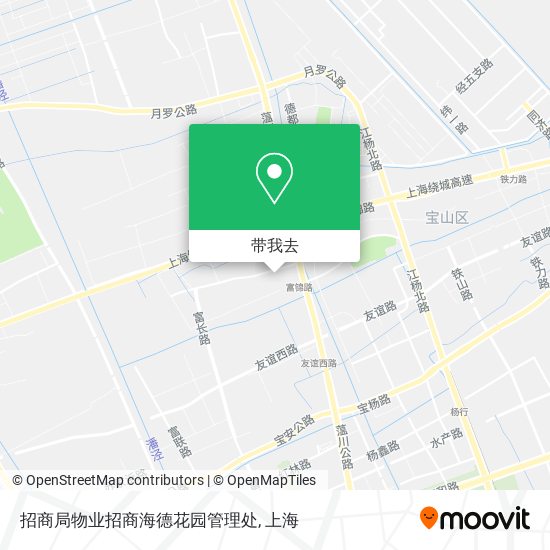 招商局物业招商海德花园管理处地图