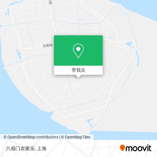 六扇门农家乐地图