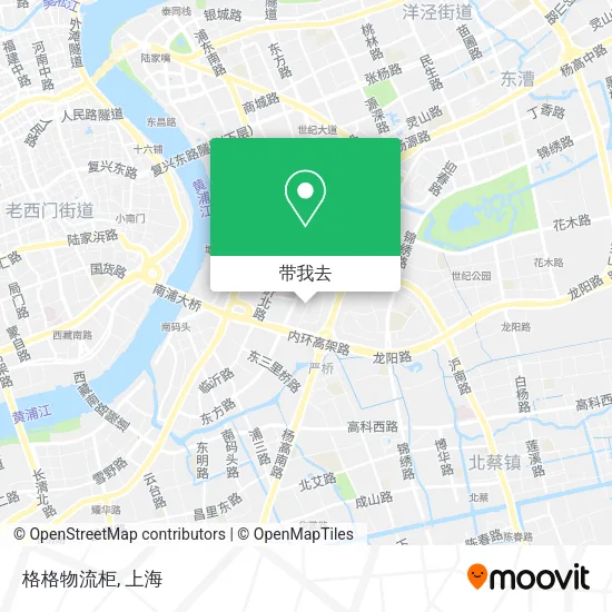 格格物流柜地图