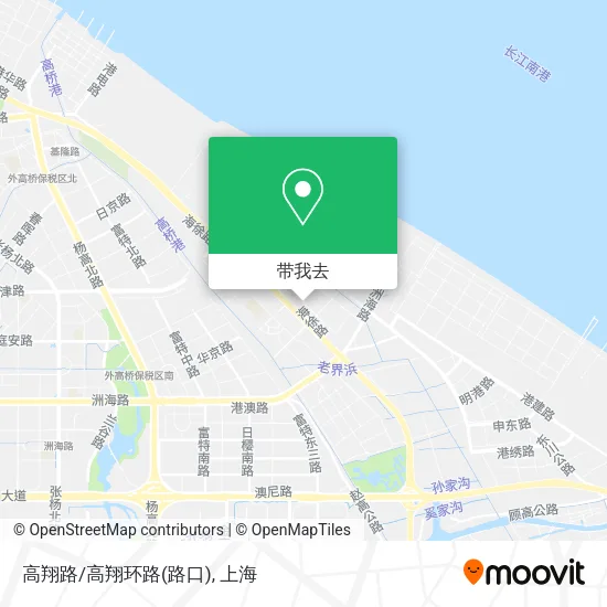高翔路/高翔环路(路口)地图