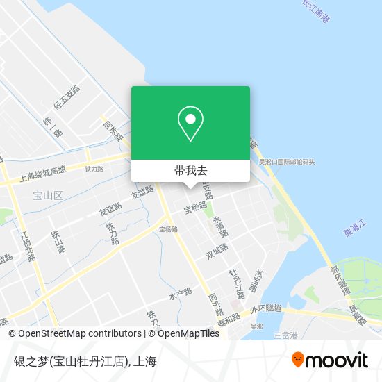 银之梦(宝山牡丹江店)地图