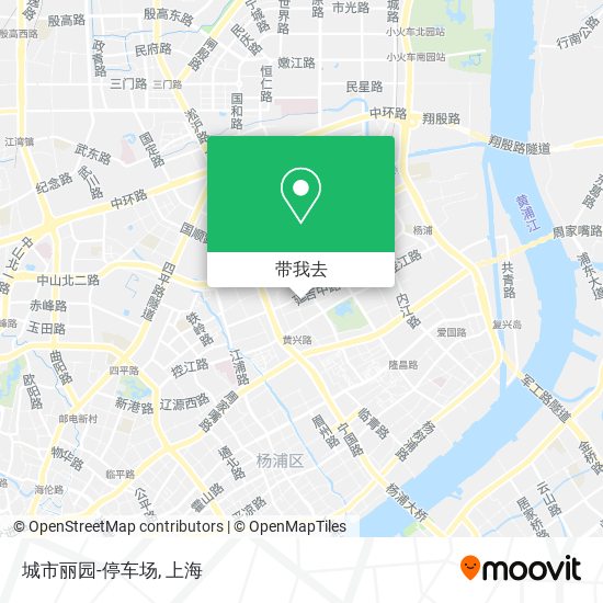 城市丽园-停车场地图